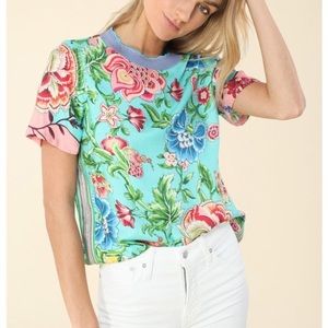 NWT Hale Bob Floral Top.
